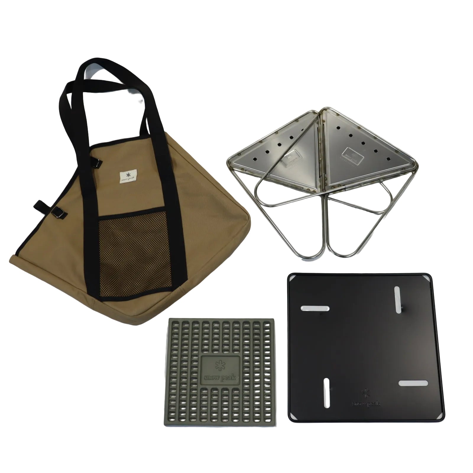 未開封 スノーピーク 焚き火台 M スターターセット　SET-111 焚火台Mスターターセット (SET-111) – スノーピークリユースサービス