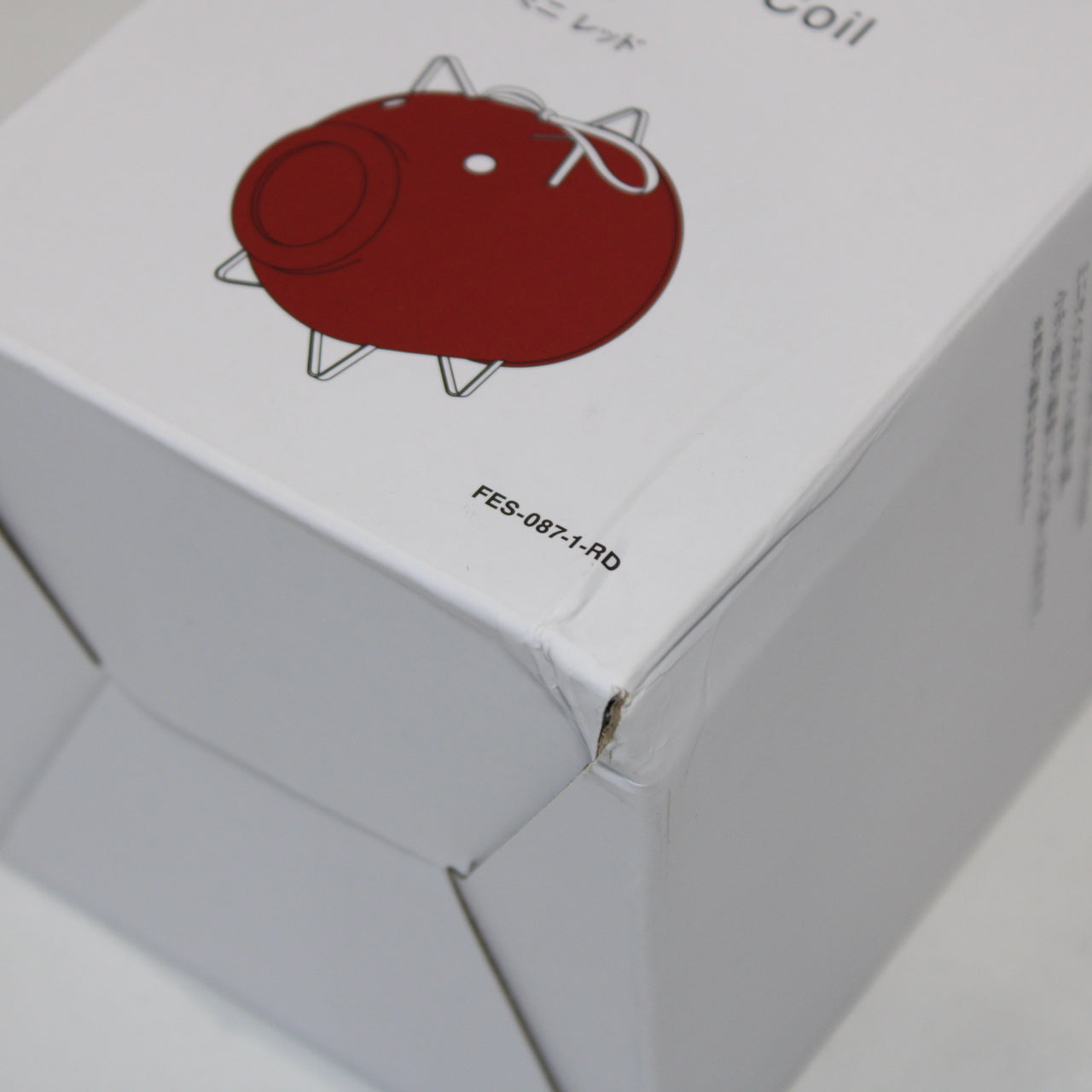 アルミ蚊取り豚ミニ レッド (FES-087-1-RD)