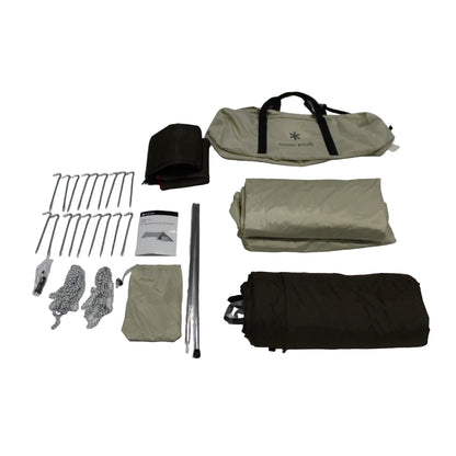 タープ エクステンション テント4 アイボリー (FES-432)