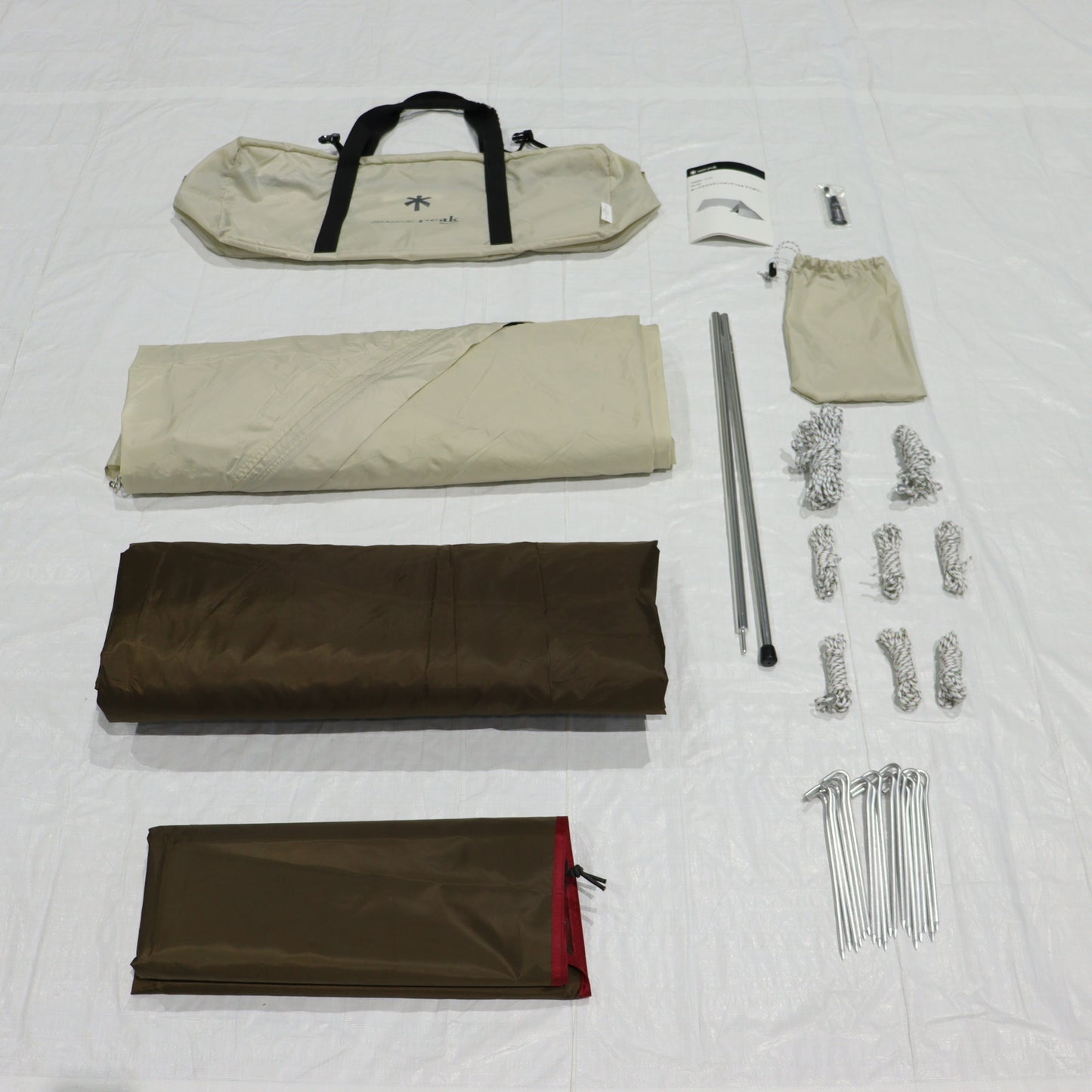 タープ エクステンション テント4 アイボリー (FES-432)