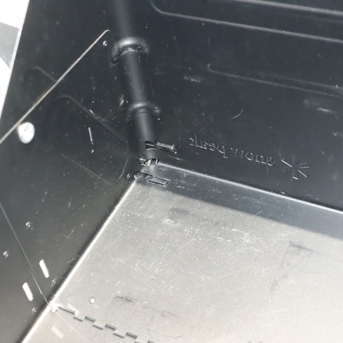 シェルフコンテナ 50 ブラック (FES-038-BK)