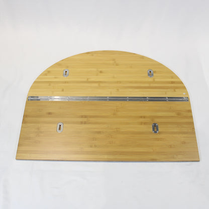 フォールディングテーブルオーバル竹 (LV-231)