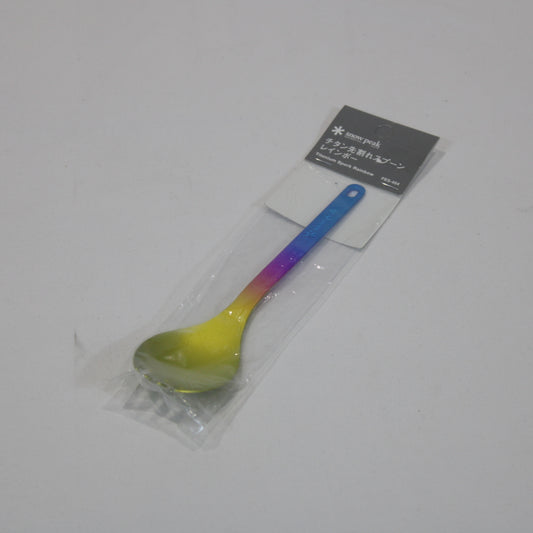 チタン先割レスプーン レインボー (FES-404)