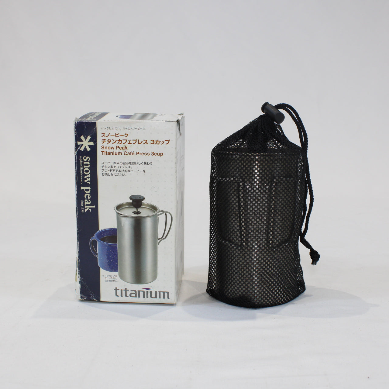 スノーピーク チタンカフェプレス 3カップ (CS-111)