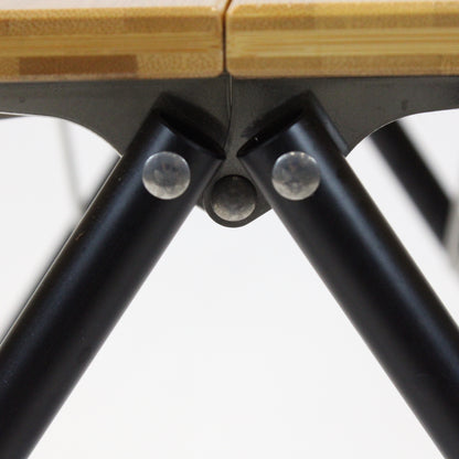 Myテーブル竹 ブラック (FES-132)