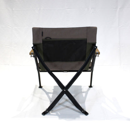 ローチェア ショート グレー (LV-093GY)