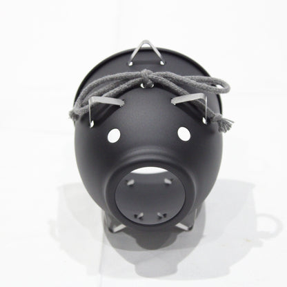 ｱﾙﾐ蚊取り豚ﾐﾆﾌﾞﾗｯｸ (FES-087-1-BK)