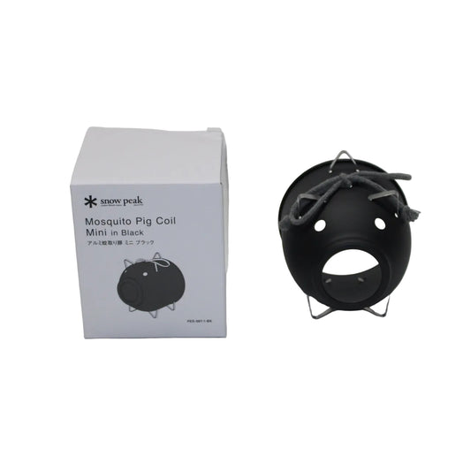 ｱﾙﾐ蚊取り豚ﾐﾆﾌﾞﾗｯｸ (FES-087-1-BK)