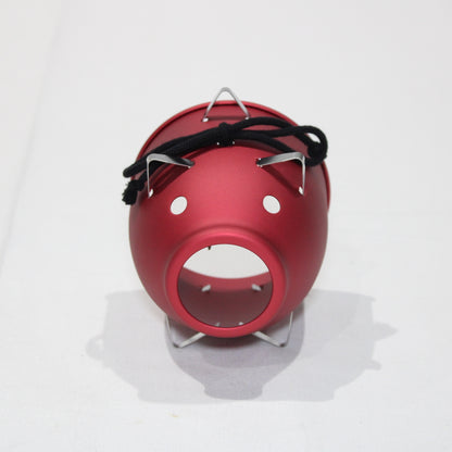 ｱﾙﾐ蚊取り豚ﾐﾆ ﾚｯﾄﾞ (FES-087-1-RD)