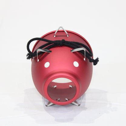 ｱﾙﾐ蚊取り豚ﾐﾆ ﾚｯﾄﾞ (FES-087-1-RD)