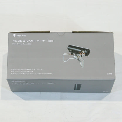 HOME＆CAMP バーナー ブラック (GS-600BK)