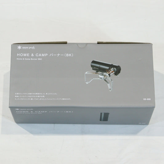 HOME＆CAMP バーナー ブラック (GS-600BK)