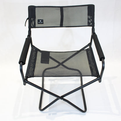 メッシュFDチェア ブラック (LV-077M-BK)