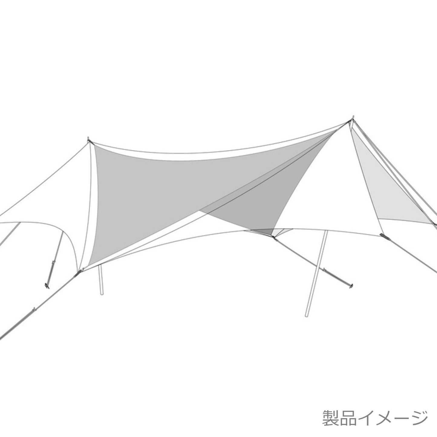 HDタープヘキサエヴォPro.TAKIBIインナールーフ (TP-250IR)